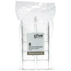 5 Five Simply Smart Fête Et Anniversaire | - 5five - 8 verrines bisautés plastique