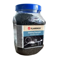 Flamingo Alimentation | - Nourriture pour esturgeons, 2 litres, 3 mm poisson esturgeons