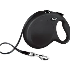 Flexi Colliers, Laisses Et Vêtements | - classic sangle 8m noir pour chien L