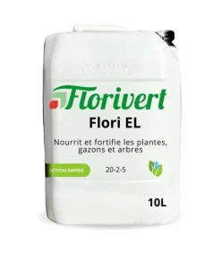 Florivert Engrais | - Engrais gazon flori el 20-2-5 10l libération lente, pour pelouses bien vertes - neg00987