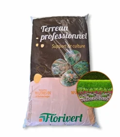 Florivert - Terreau complet prêt à l'emploi flori fleurissement pae 70l, idéal pour pots et balcon - neg01617 New