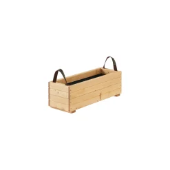 Forest style - Jardinière Freya en Mélèze : L.60 x l.21,5 x 19,5 cm Clearance