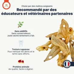France Croquettes Alimentation Et Friandises | - Oreille d'agneau 100gr -