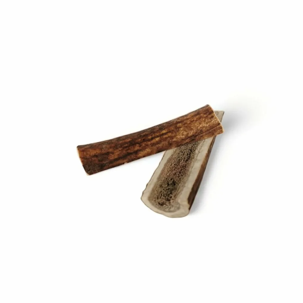France Croquettes Alimentation Et Friandises | - 2x bois de cerf l fendu (55/70gr) - chien <30kg -