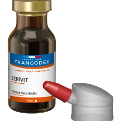 Francodex - Aliment complémentaire Serivit pour oiseau à bec droit : 15ml Outlet