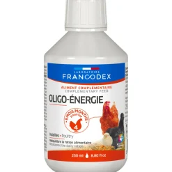 Francodex Alimentation | - Oligo- énergie rééquilibre la ration alimentaire 250 ml pour poules