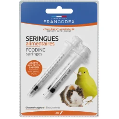 Francodex - Seringues alimentaires pour oiseaux et rongeurs Discount