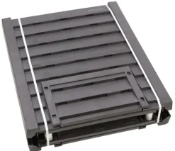 Garantia - Composteur d'extérieur gris en polypropylène 600l Discount