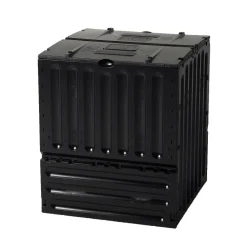 Garantia - Composteur : noir, 600l, 80x80xh.95cm Sale