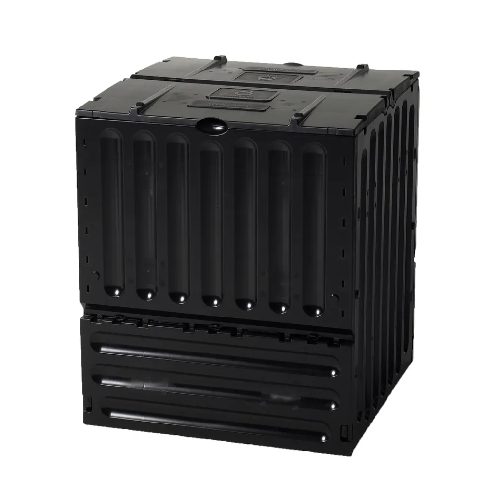 Garantia - Composteur : noir, 600l, 80x80xh.95cm Sale