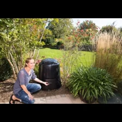 Garantia Jardinage Écologique|Outils De Jardinage Et Accessoires | - Eco composteur 280L noir