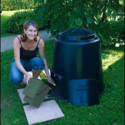 Garantia Jardinage Écologique|Outils De Jardinage Et Accessoires | - Eco composteur 280L noir