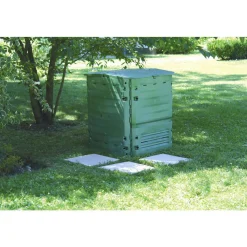 Garantia Jardinage Écologique | - Kit Composteur Thermo-King 900L avec Grille de Fond