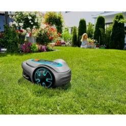 Gardena Tondeuses | - Tondeuse a gazon robot sileno minimo 250 – connexion bluetooth – surface tonte max 250m² – triple lames pivotantes (1520