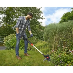 Garden Technic - Coupe-bordures électrique - cbe3525t-22 - 380w - larg. De coupe 25cm - fonction dresse-bordure - 8 positions New