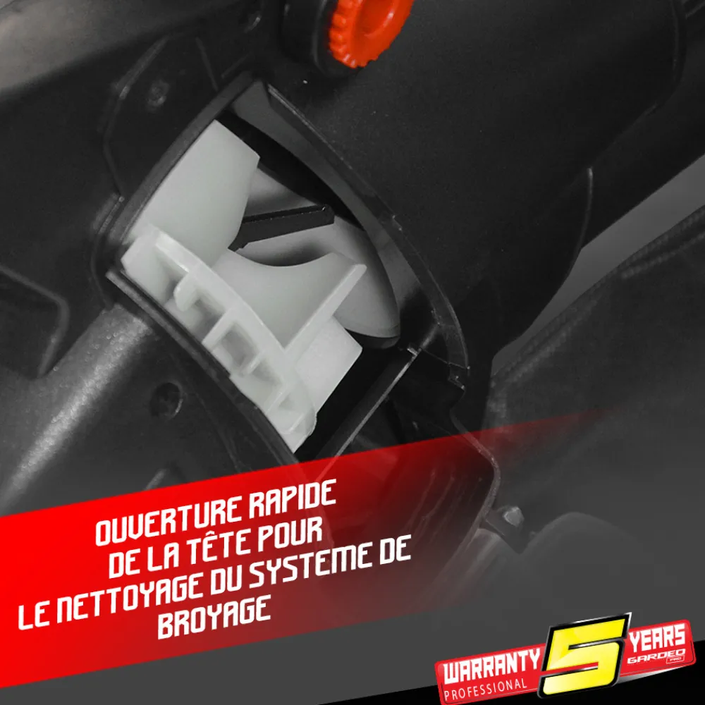 Gardeo - Aspirateur souffleur broyeur 3000w 15500t/min - pro Clearance