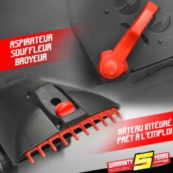 Gardeo - Aspirateur souffleur broyeur 3000w 15500t/min - pro Clearance