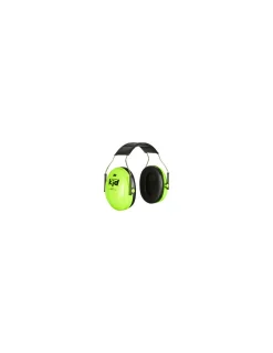 Générique GÉNÉRIQUE - Casque anti-bruit 3m™ peltor™ modèle kid vert néon, type serre-tête et destiné à un usage enfants de 1 à 7 ans, 27db, 175g. Sale