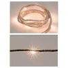 Générique Eclairage D’Extérieur | GÉNÉRIQUE - Guirlande fixe a piles 10 leds corde de jute lumière blanche chaude 1,10m