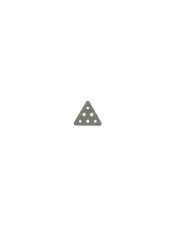 Générique Pièces Détachées Et Accessoires | GÉNÉRIQUE - Lame triangulaire adaptable pour tondeuse kynast. L: 70x70mm. Remplace origine: 3r1306
