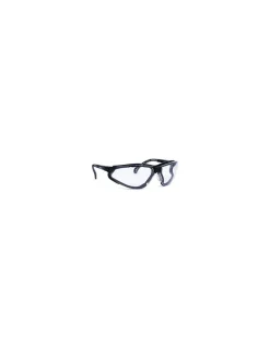 Générique GÉNÉRIQUE - Lunettes de sécurité haut de gamme (45 m/s) avec verres polycarbonate incolore, antibuée, antistatique, anti-rayures, anti-uv (1 Hot