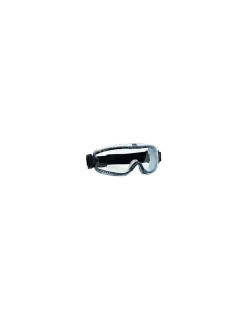 Générique GÉNÉRIQUE - Lunettes masques de sécurité (120 m/s) compact avec champ de vision large. Verre monobloc polycarbonate incolore, antibué, anti- Outlet