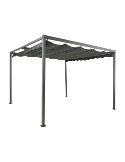 Générique GÉNÉRIQUE - Pergola pour l'extérieur 300x300x220cm gris anthracite 891705 Online