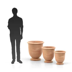 Goicoechea Cache-Pots Et Bacs D'Intérieur|Pots Et Jardinières | - Pot EDERRA : coupe sur pied D.39 x H.39 cm