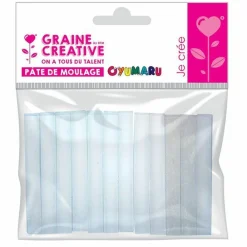 Graine Créative Modelage Et Mosaique | GRAINE CRÉATIVE - 24 blocs de pâte oyumaru transparents