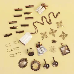 Graine Créative GRAINE CRÉATIVE - Coffret d'accessoires pour bijoux cuivrés