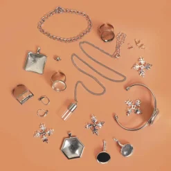 Graine Créative GRAINE CRÉATIVE - Coffret d'accessoires pour bijoux argentés Online