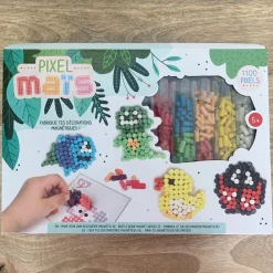 Graine Créative Librairie Et Papeterie | GRAINE CRÉATIVE - Coffret pixel maïs - décorations de magnets