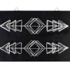 Graine Créative GRAINE CRÉATIVE - Coffret string art - tableau noir flèches déco art filaire 30 x 22 cm Best
