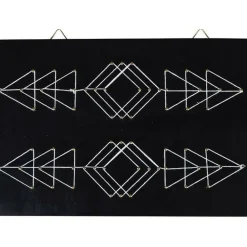 Graine Créative GRAINE CRÉATIVE - Coffret string art - tableau noir flèches déco art filaire 30 x 22 cm Best