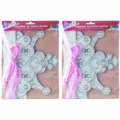Graine Créative Bijoux Et Perles | GRAINE CRÉATIVE - 12 diadèmes de princesse avec rubans à décorer