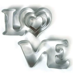 Graine Créative GRAINE CRÉATIVE - Emporte-pièces en inox - love Discount