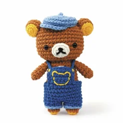 Graine Créative Mercerie | GRAINE CRÉATIVE - Ma peluche en crochet amigurumi - rilakkuma salopette