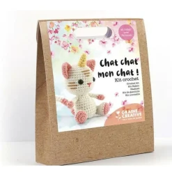 Graine Créative GRAINE CRÉATIVE - Ma peluche en crochet amigurumi - mon petit chat - licorne Online
