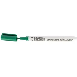 Graine Créative GRAINE CRÉATIVE - Marqueur pour céramique - vert foncé Sale