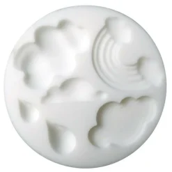 Graine Créative GRAINE CRÉATIVE - Mini moule en silicone pour pâte polymère - nuages Outlet