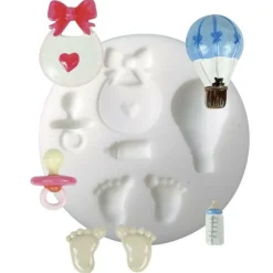 Graine Créative GRAINE CRÉATIVE - Mini moule en silicone pour pâte polymère - naissance Hot