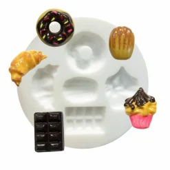 Graine Créative Modelage Et Mosaique | GRAINE CRÉATIVE - 2 moules en silicone gourmandises pour pâte polymère