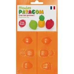 Graine Créative GRAINE CRÉATIVE - Moules pour gomme à modeler patagom - fruits Outlet