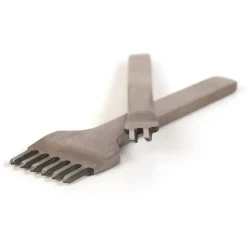 Graine Créative GRAINE CRÉATIVE - 2 perforateurs 2 et 6 dents pour cuir et pâte polymère New