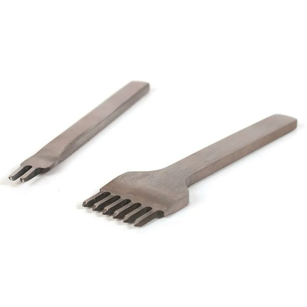 Graine Créative GRAINE CRÉATIVE - 2 perforateurs 2 et 6 dents pour cuir et pâte polymère New
