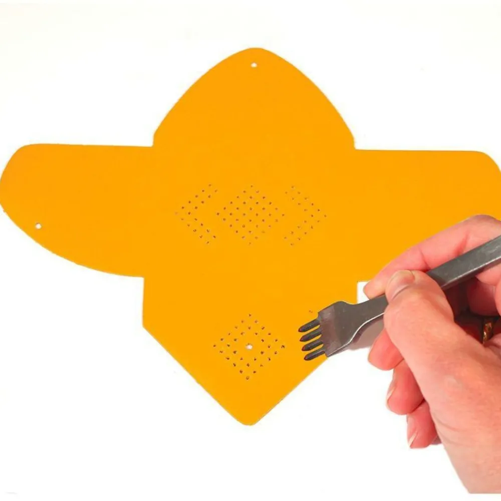 Graine Créative GRAINE CRÉATIVE - 2 perforateurs 2 et 6 dents pour cuir et pâte polymère New