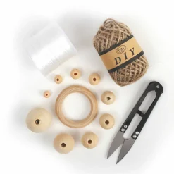 Graine Créative Bijoux Et Perles | GRAINE CRÉATIVE - 747 perles et anneaux en bois