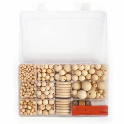 Graine Créative Bijoux Et Perles | GRAINE CRÉATIVE - 747 perles et anneaux en bois