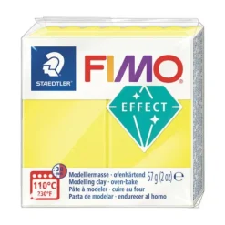 Graine Créative Modelage Et Mosaique | GRAINE CRÉATIVE - Pâte polymère 57 g - effet néon - jaune