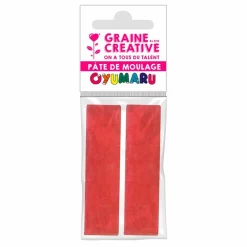 Graine Créative Modelage Et Mosaique | GRAINE CRÉATIVE - 2 pâtes oyumaru rouge